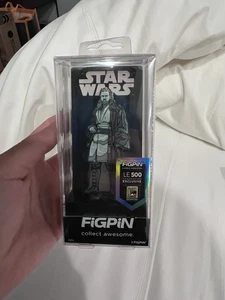 FIGPIN STAR WARS Force Ghost Qui-Gon Jinn (2107) 2025 SDCC Exclusivo LE 500 GITD - Imagen 1 de 1