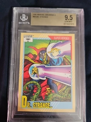 1991 Marvel Universe #44 Dr. Strange BGS 9 Gem Mint PSA Doctor MCU 91 Avengers - Image 1 of 2