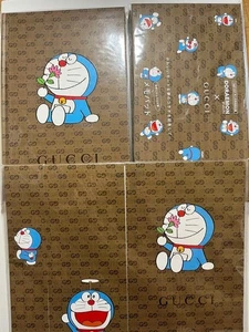 GUCCI x Doraemon Collaboration Japan Notebook Memo Pad Special letter paper - Picture 1 of 4