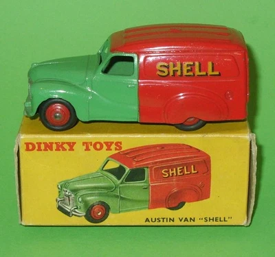 Dinky / 470 Austin A40 Van 'Shell - BP' / Boxed - Image 1 of 4
