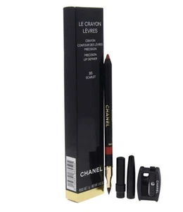 New! CHANEL Le Crayon Levres Precision Lip Liner Definer 95 SCARLET NIB! - Picture 1 of 4