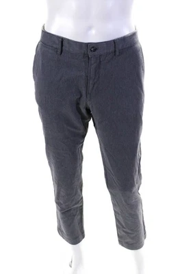 J. Lindeberg Mens Chaze Flannel Twill Slim Leg Pants Gray Cotton Size 32 - Image 1 of 4