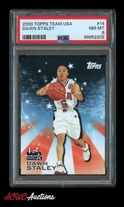 2000 Topps Team USA #14 Dawn Staley PSA 8 (NM-MT) - Bild 1 von 2