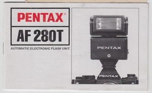 PENTAX AF 280T AUTOMATIC ELECTRONIC FLASH UNIT, OWNER'S MANUAL #68 - Picture 1 of 1