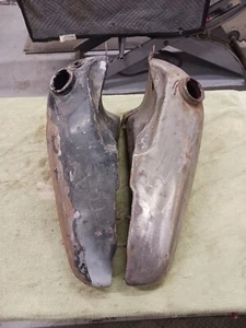 STOCK HARLEY PANHEAD 48 49 50 51 52 53 54 55 56 57 58 ? HANDSHIFT GAS TANKS - Picture 1 of 22