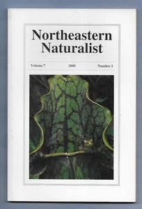 NORTHEASTERN NATURALIST MAGAZINE VOL 7 No 1  2000 PB 94 pgs clean - Picture 1 of 1