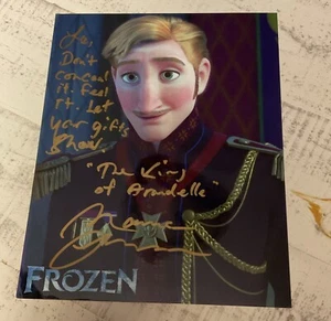 AUTOGRAPH MAURICE LAMARCHE FROZEN 8x10 PHOTO+COA VOICE ACTOR - Picture 1 of 5