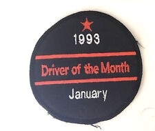 Schneider Transport  January 1993 driver of the month club patch 3-1/2 dia #2554