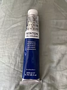 Winsor & Newton 1437538 Winton Oil Color Paint, 200-ml Tube, Prussian Blue - Picture 1 of 3