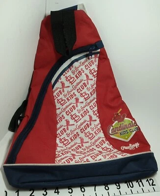 Mochila Saint Louis Cardinals Bag Rawlings Kids Club sobre correa  Foto 1 de 3