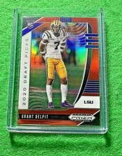 GRANT DELPIT PRIZM ROOKIE CARD JERSEY #7 LSU BROWNS RC 2020 PANINI PRIZM DP RC 