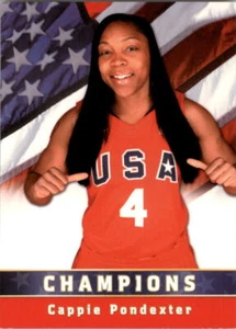Equipo Nacional Femenino WNBA USAB 2008 #G9 Cappie Pondexter/444 - casi nuevo-como nuevo - Imagen 1 de 2