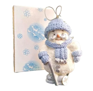 Snow Buddies Grampa Frostbite Tree Ornament Encore 94482 Boxed 2000 3" VTG - Picture 1 of 10