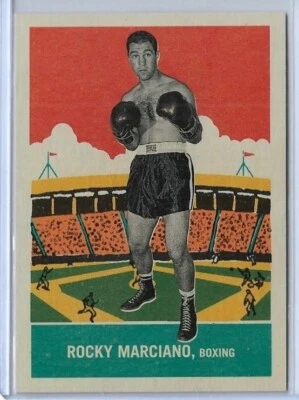 2013 PANINI GOLDEN AGE ~ ROCKY MARCIANO ~ DELONG GUM INSERT CARD #15 ~ BOXING - Image 1 of 2