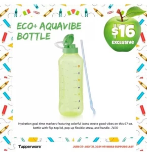 Tupperware Aqua Vibe Wasserflasche - Bild 1 von 1