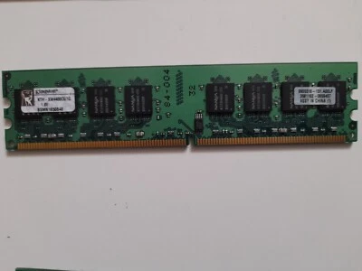 Barrette mémoire RAM 1Go Kingston PC2-6400 - Photo 1/3