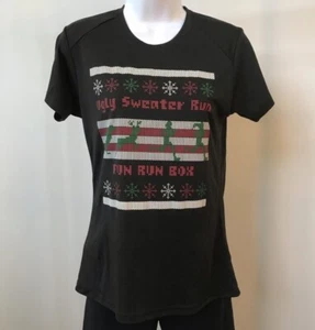 Ugly Christmas sweater Running Technical Shirt - Picture 1 of 5