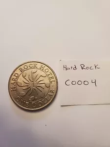 VINTAGE LAS VEGAS $1 GAMING TOKEN - HARD ROCK HOTEL - C0004 - Picture 1 of 2