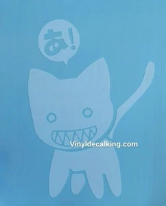AZUMANGA DAIOH CAT TALK Autofenster Aufkleber Aufkleber ANIME. - Bild 1 von 1