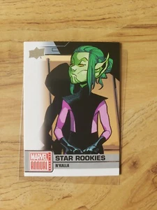 2020-21 Upper Deck Marvel Annual STAR ROOKIES N'Kalla. RC. Pack Fresh - Picture 1 of 2