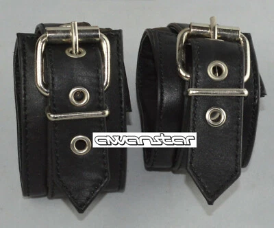 awanstar lederfesseln gepolstert Lammnappa Handfesseln,Ledermanschette fesseln