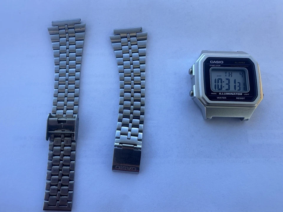 Reloj digital Casio para hombre B650WD-1ACF - 43 mm - plateado Foto 1 de 1