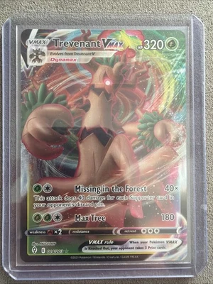 Pokémon TCG Trevenant VMAX 014/203 SWSH Evolving Skies Ultra Rare - Image 1 of 2