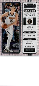 2022-23 Panini Contenders NBA No. 17 Nikola Jokic Season Ticket - Bild 1 von 2