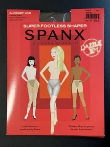 Spanx Super Footless Shaper Tummy Control Size B ~ Cocoa NEW Old Stock - Picture 1 of 5
