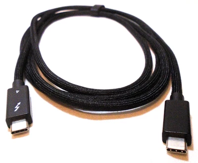 Thunderbolt 4 Cable, 6.6FT Long USB C Data Cable, Support 40Gbps240W - Image 1 of 3