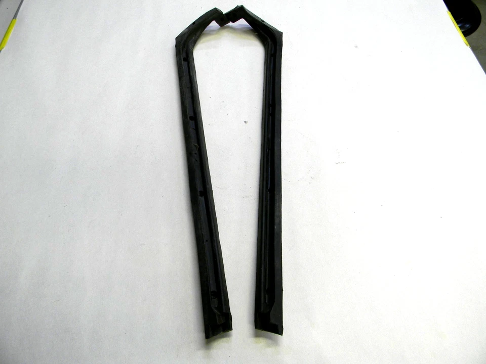 1956/1957 Lincoln Continental Mark II Windshield Side Pillar Post Weatherstrips - Image 1 of 2