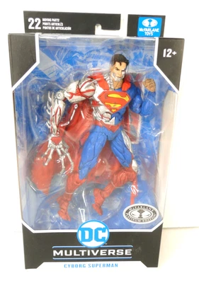 McFarlane Toys DC Multiverse Новый 52 Киборг Супермен Платина - Изображение 1 из 4