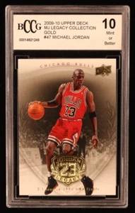 Michael Jordan 2009-10 Upper Deck Michael Jordan Legacy Gold #47 (BCCG 10) - Bild 1 von 2