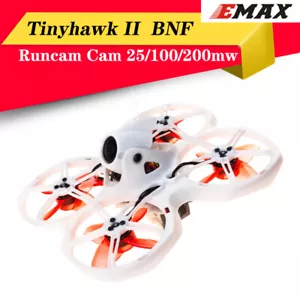 EMAX Tinyhawk II 75 mm 1-2S Whoop FPV Renndrohne RC Quadcopter BRANDNEU ESC RC Spielzeug - Bild 1 von 12