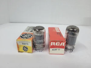 Lot of 2 Vintage 6BF11 Compact Vacuum tubes NOS - GE & RCA - Picture 1 of 2