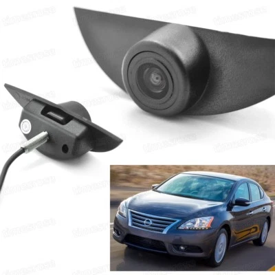 Full HD CCD Car Front View Camera Logo Embedded New for Nissan Sentra 2013-2018 - Image 1 of 4