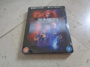 X-MEN DARK PHOENIX 4K UHD Blu-ray SteelBook LENTICULAR MAGNET Marvel - Picture 1 of 9