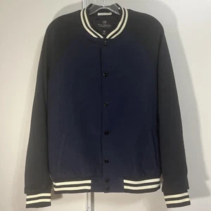 Scotch & Soda Aloha London Varsity Jacket Blue Snap Button Up Men’s Sz Medium - Bild 1 von 10