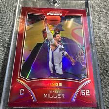 2008-09 Bowman Chrome Red Refractor 1/5 Brad Miller 🔥Impossible To Find!🔥