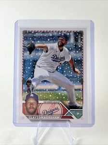 2023 Topps Holiday - #H98 Clayton Kershaw - Picture 1 of 2