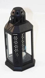 10 Pack of White Metal Miners Lantern Summer Wedding Home Party Room - Picture 1 of 5