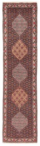 Senneh Handgeknüpfter Perserteppich 307x73 cm-Carpet,Rug,Orient,Läufer,Rot - Picture 1 of 9