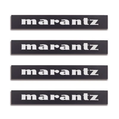 Marantz Speaker Aluminum Logo Badge 88.9mm(3.5")X12.7mm(0.5") - image 1 of 4