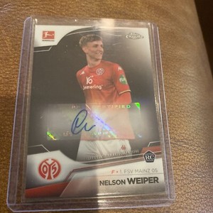 2023 Topps Chrome Bundesliga Nelson Weiper Rookie Auto FSV Mainz