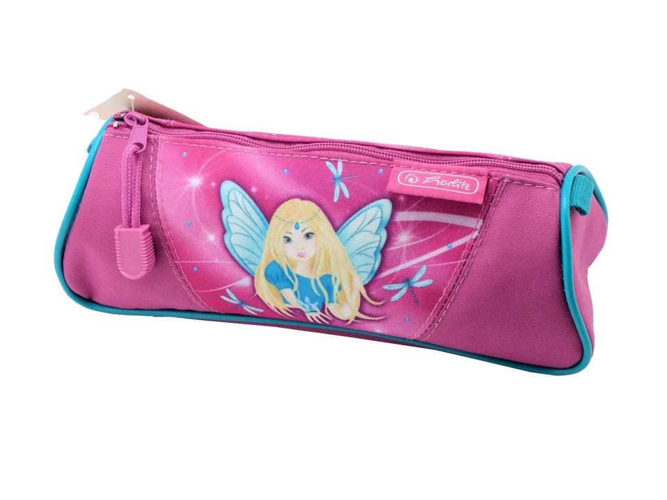 PELIKAN VERTRIEBSGESELLSCHAFT MBH & CO. KG Herlitz Faulenzer Schlamperrolle dreikant Fairy 22,5 x 7,7 x 9cm Reißverschluss