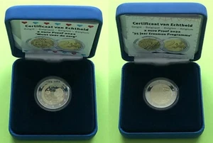 Bélgica 2022, 2 Euros Conmemorativos PP / Proof en Estuche, SELECCIÓN (S3-30 - Imagen 1 de 3