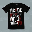 Rock N Roll AC/DC Australian HEAVY Music Band Tees USA Tour T-Shirt