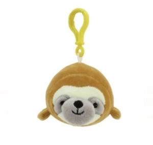 Smoochy Pals Seal Backpack Clip Keychain, Small Stuffed Animal, Soft and Squishy - Picture 1 of 4