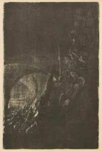 Käthe KOLLWITZ - 1948 - KAMPFESLUST - Lichtdruck drucksigniert - Gebr.MANN - Picture 1 of 1