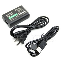 AC Power Adapter USB Data Cable Supply Convert Charger For Sony PS Vita PSV